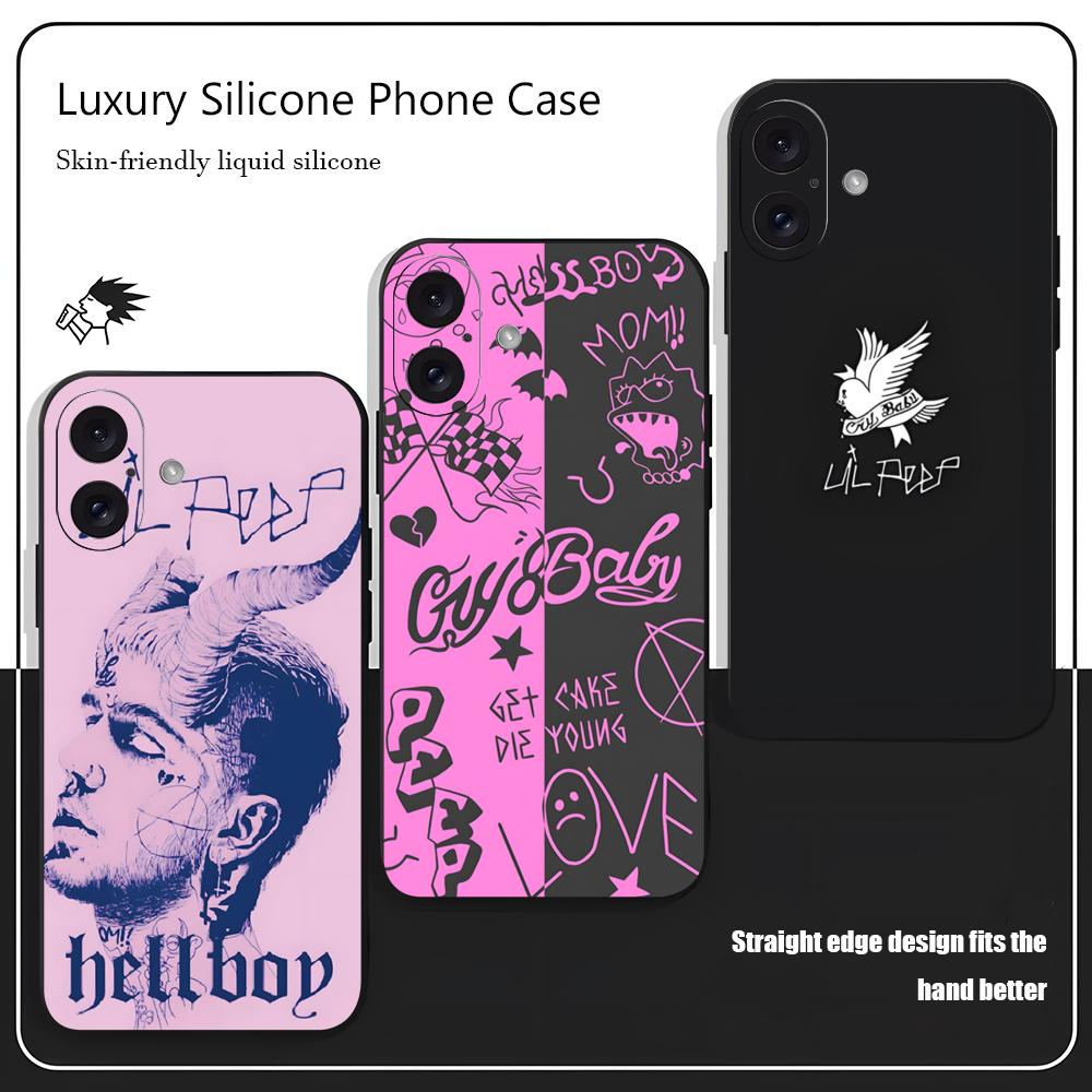 Phone Cases Xr Iphone - Casing HP L-Lil Peep Bintang Terkenal