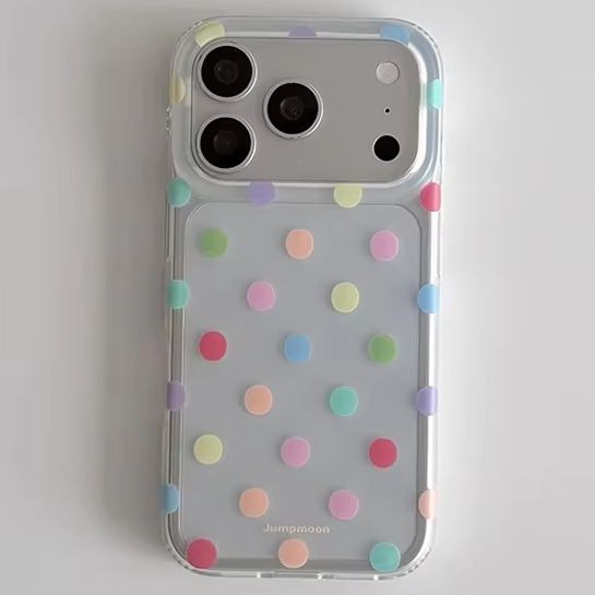 Phone Cases Xr Iphone - Casing Telepon Y2K dengan Motif Polkadot