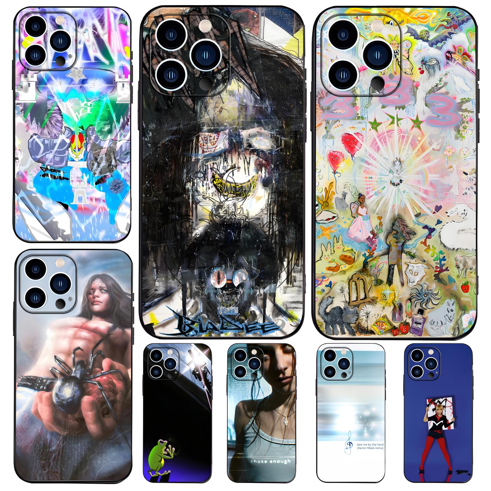 Phone Cases For Iphone 16 - Casing Ponsel Album Musik B-Bladee 333