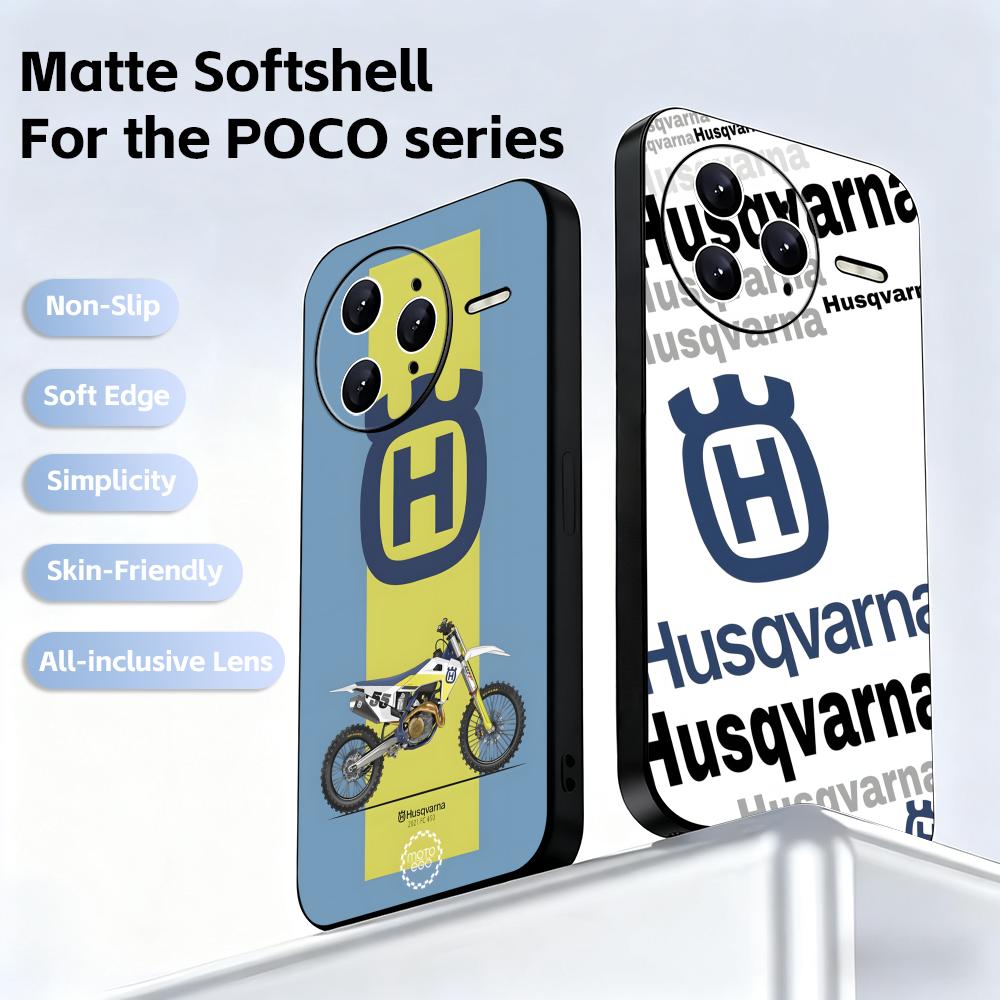 Phone Cases H&M - Casing Ponsel H-Husqvarna untuk Xiaomi POCO