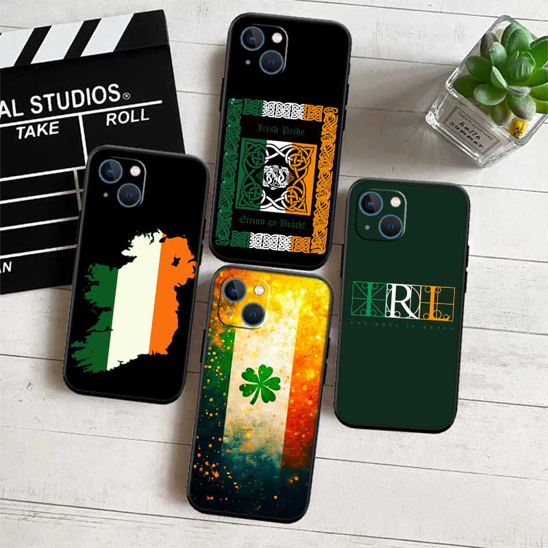 HY13 Casing Ponsel Bendera Irl - Phone Cases Ireland ulasan dan harga