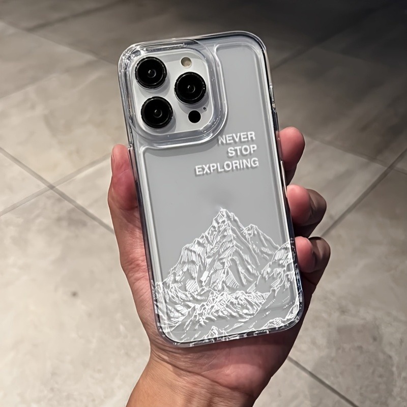Casing HP Seni Garis Gunung Ne - Phone Cases For Iphone 16 ulasan dan harga
