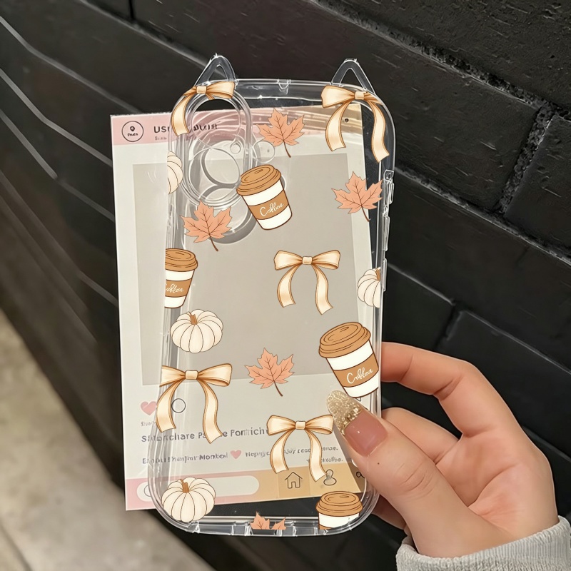 Casing Ponsel Motif Daun Gugur - Phone Cases For Iphone 16 ulasan dan harga